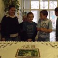 Magyar Ilonás hét születésnapi torta